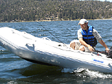 JS340 Aquastar inflatable boat
